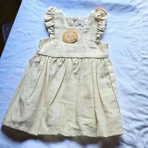 Girls Linen Dress